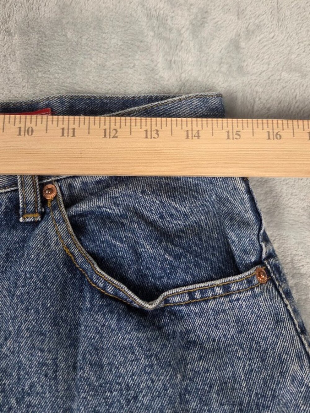 Vintage 90s/Y2K Buffalo "Forever a Legend" Button-Front Denim Midi Skirt Button - Picture 3 of 12
